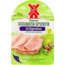 Veganer Schinken Spicker 80 g, Grillgemüse