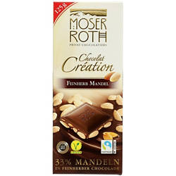 Chocolat Creation 125 g, Feinherb Mandel