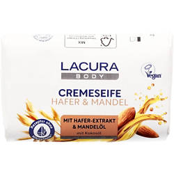 Stückseife 150 g, Hafer & Mandel