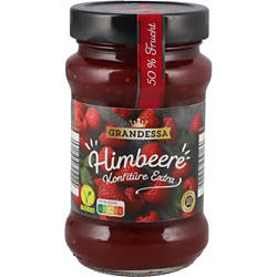 GRANDESSA Beerenmix Konfitüre 450 g, Himbeere