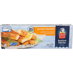 GOLDEN SEAFOOD Backfisch-Stäbchen 405 g