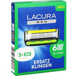 Herren-Ersatzklingen, 6-Klingen