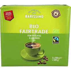 BARISSIMO Bio-Fairtrade Kaffee 2 x 250 g
