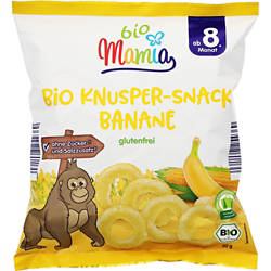 Bio-Knusper Snack 30 g, Banane