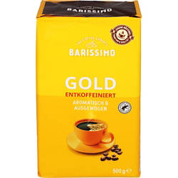 BARISSIMO Gold Entkoffeiniert 500 g