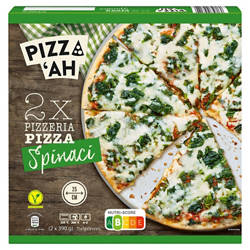 PIZZ‘AH Pizzeria Pizza, Spinaci 2 x 390 g