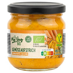 Bio-Gemüseaufstrich 180 g, Süßkartoffel-Zucchini