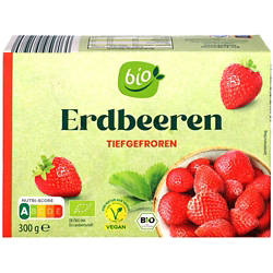 Bio-Obstsortiment 300 g, Erdbeeren