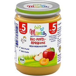 Bio-Früchte 190 g, Apfel-Aprikose