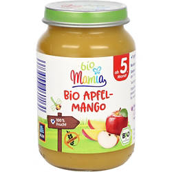 MAMIA BIO Bio-Früchte 190 g, Apfel-Mango