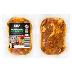 Schweine-Nackensteak 600 g, mariniert, Kräuter
