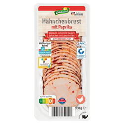 Hähnchenbrust 150 g, Paprika