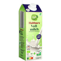 Bio-H-Vollmilch 3,8 % Fett 1 l