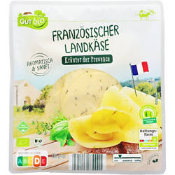 Bio-Französischer Landkäse 130 g, Kräuter