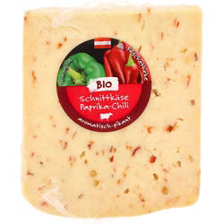 Bio-Schnittkäse Chili-Paprika 150 g
