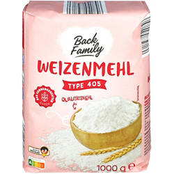 Qualitäts-Weizenmehl Type 405 1 kg