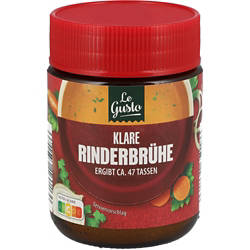 Klare Brühen im Glas 140 g, Rind