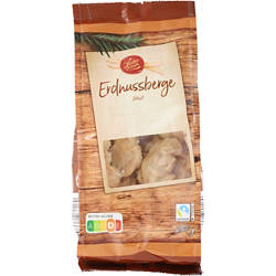 Erdnussberge 250 g, Weiße Schokolade