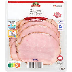 GUT DREI EICHEN Kasseler-Aufschnitt 100 g, Pfeffer