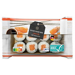 Sushi Maki Mix 120 g, Lachs