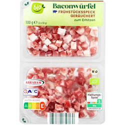 Bio-Baconwürfel 100 g