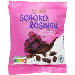 Schoko Rosinen 200 g