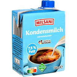 Kondensmilch 7,5 % 340 g