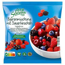 Beeren 750 g, ungesüßt
