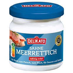 Meerrettich 185 g, Sahne