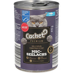 Premium Katzennassfutter 415 g, Seelachs