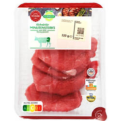 Rind Minutensteaks 320 g