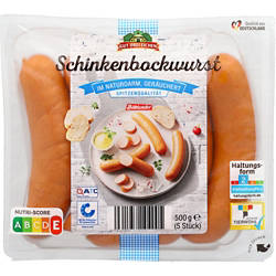 Schinkenbockwurst 500 g