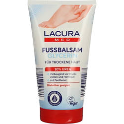 LACURA Fußbalsam Urea 10 % 150 ml, Classic