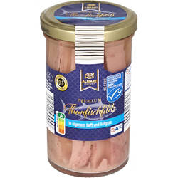 Feine Thunfischfilets 175 g, in eigenem Saft