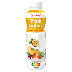 Trinkjoghurt 500 g, Pfirsich-Maracuja