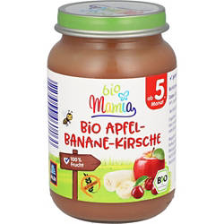 Bio-Früchte 190 g, Kirsch-Banane