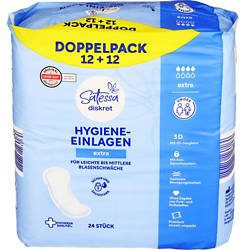 Hygiene-Einlagen Doppelpack 24 Stück, Extra