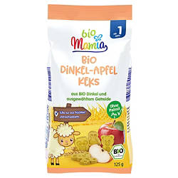 Bio-Dinkelkeks 125 g, Apfel