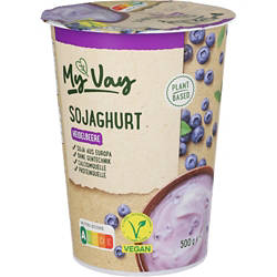 Sojaghurt 0,5 kg, Heidelbeere