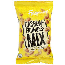 Cashew-Erdnuss-Mix 200 g, Honig und Salz
