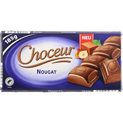 Schokolade 185 g, Nougat