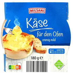MILSANI Käse für den Ofen 180 g, Mild