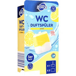 WC Duftspüler flüssig 3er-Pack, Zitrone