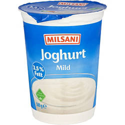 Joghurt 3,5 % Fett 500 g, milder Naturjoghurt