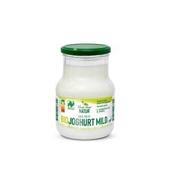 NUR NUR NATUR Bio-Naturjoghurt im Glas 450 g