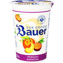 Der Grosse Bauer 250 g, Pfirsich-Maracuja