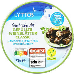 Gefüllte Weinblätter 200 g, Kräuter