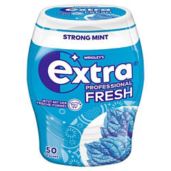 Extra Professional Fresh Kaugummi, Dose 70 g, Strong Mint
