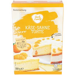 Backmischung, Käse-Sahne-Torte 0,5 kg