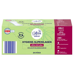 Hygiene-Slipeinlagen 24 Stück, Ultra Mini Plus